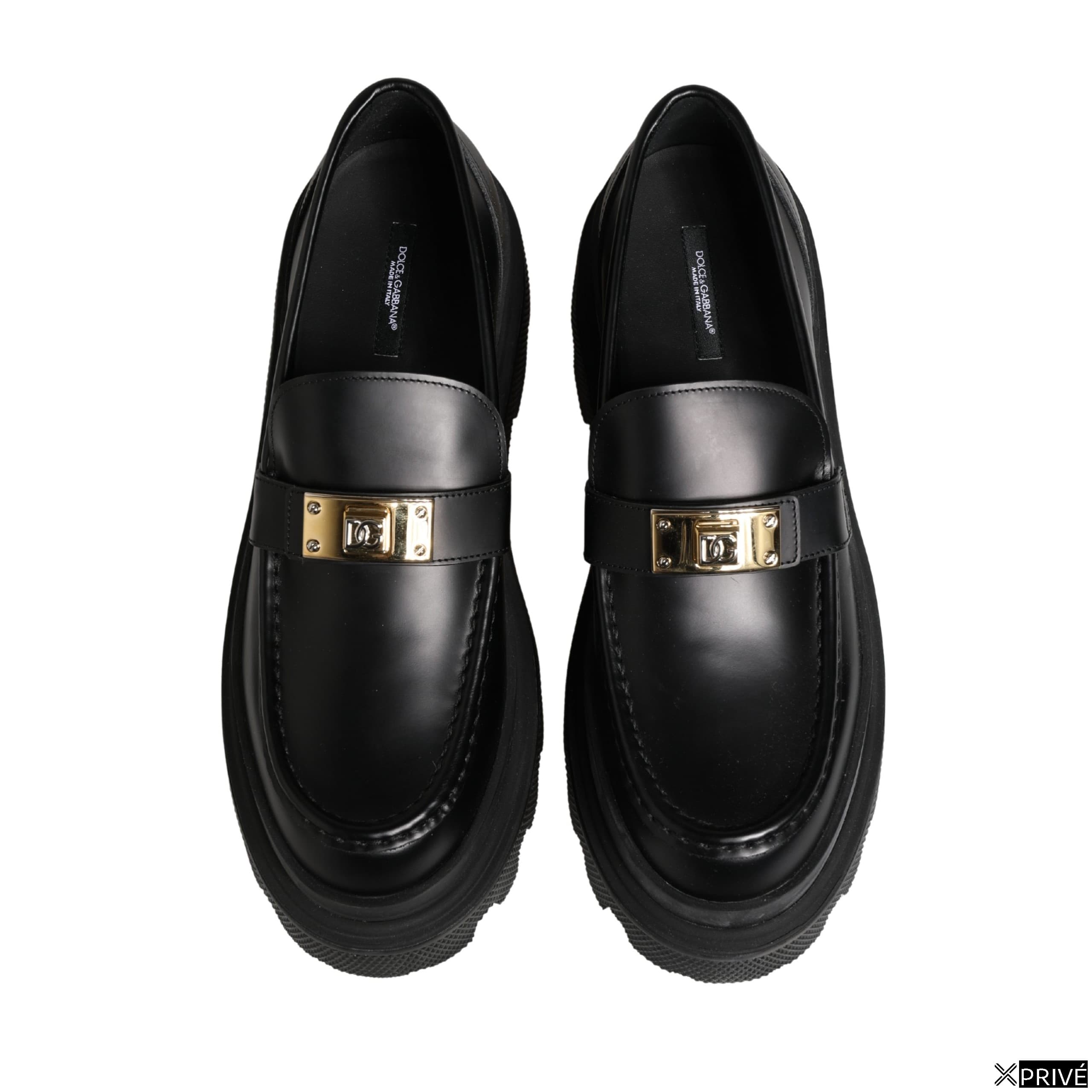 Mocassin noir en Cuir — 5