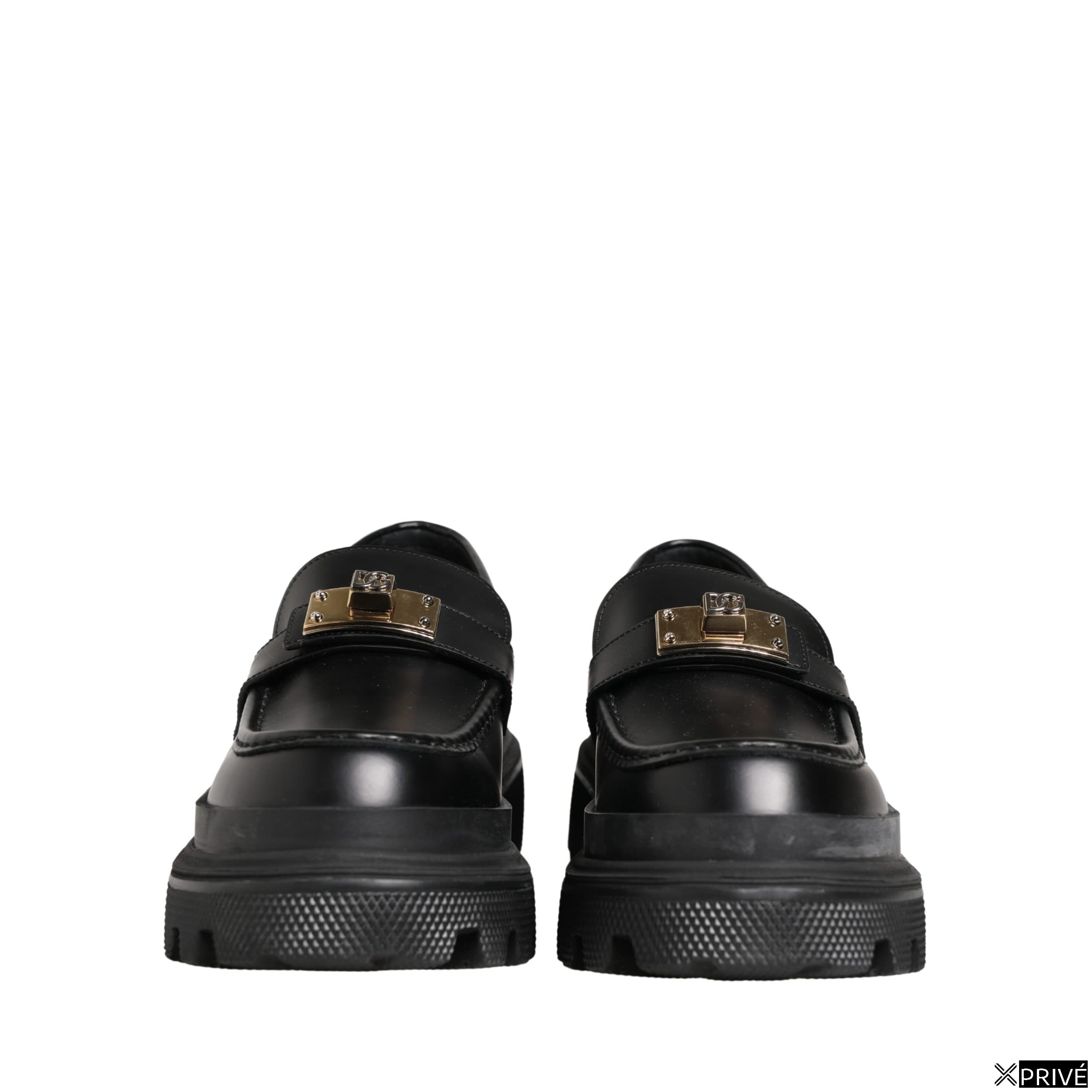 Mocassin noir en Cuir — 4