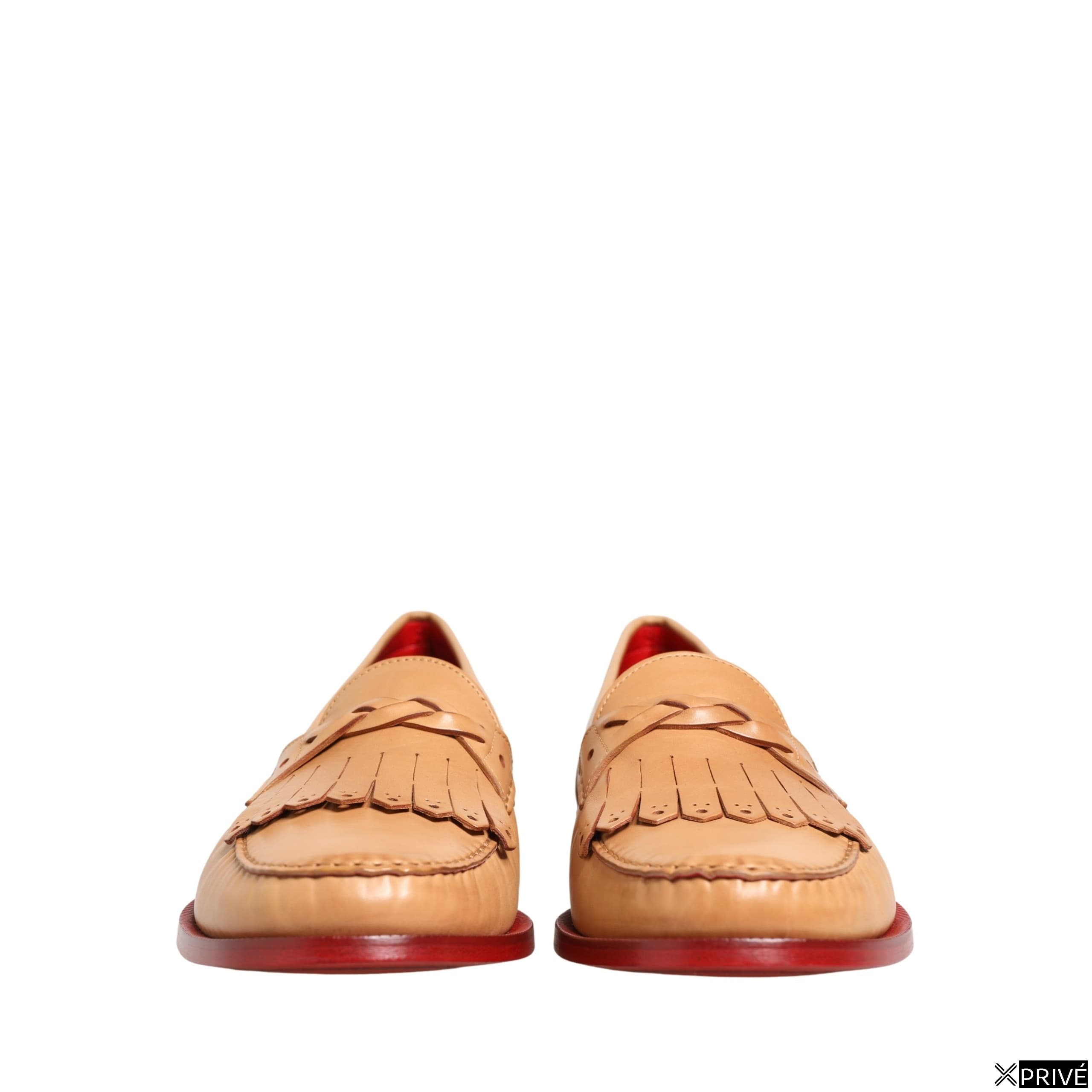 Mocassin beige en Cuir — 3