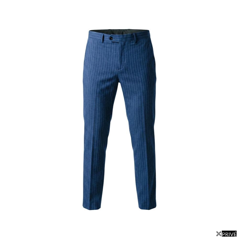 Blazer bleu en Polyester — 4