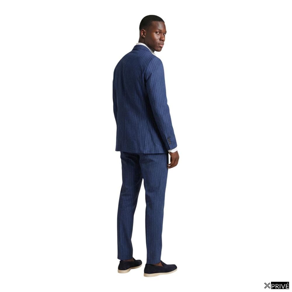Blazer bleu en Polyester — 2