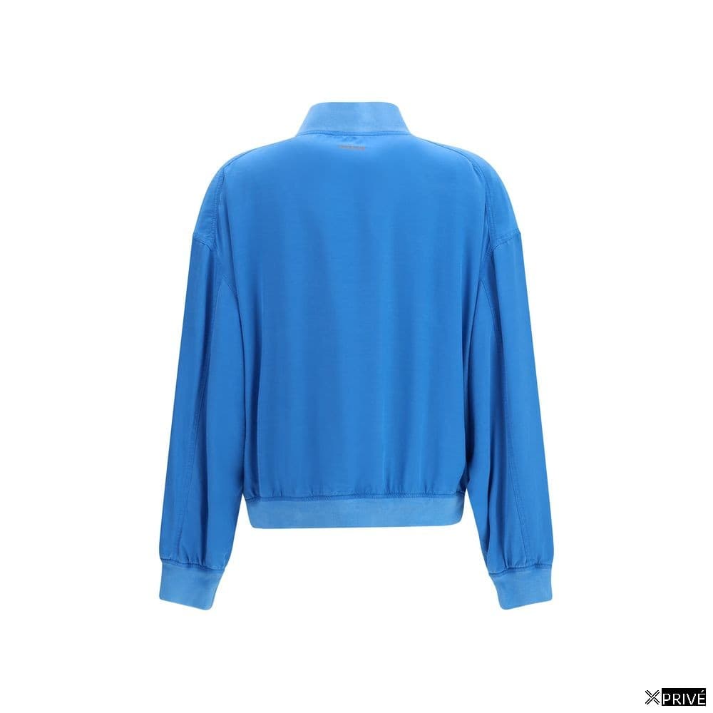 Veste bleue en Soie — 2