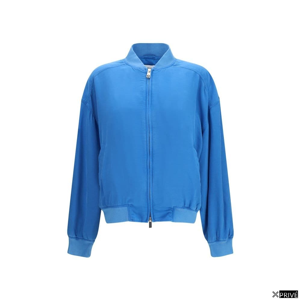 Veste bleue en Soie — 1