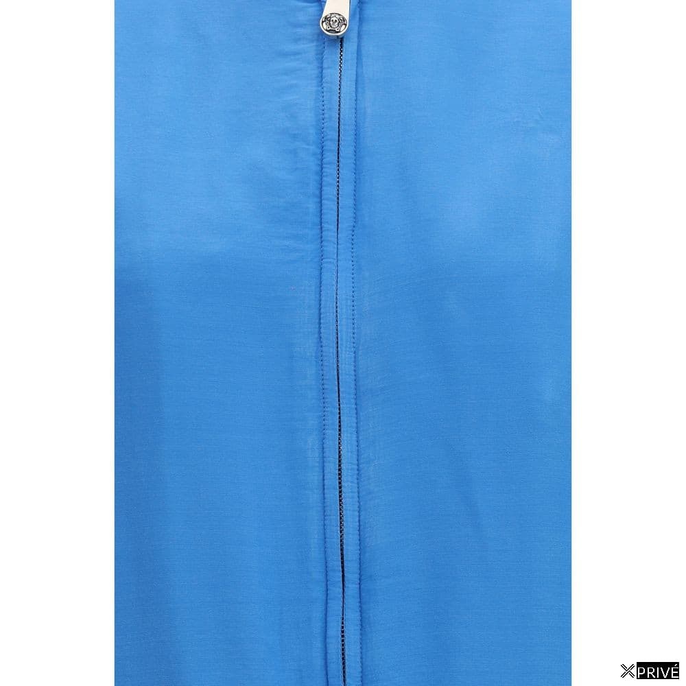 Veste bleue en Soie — 3