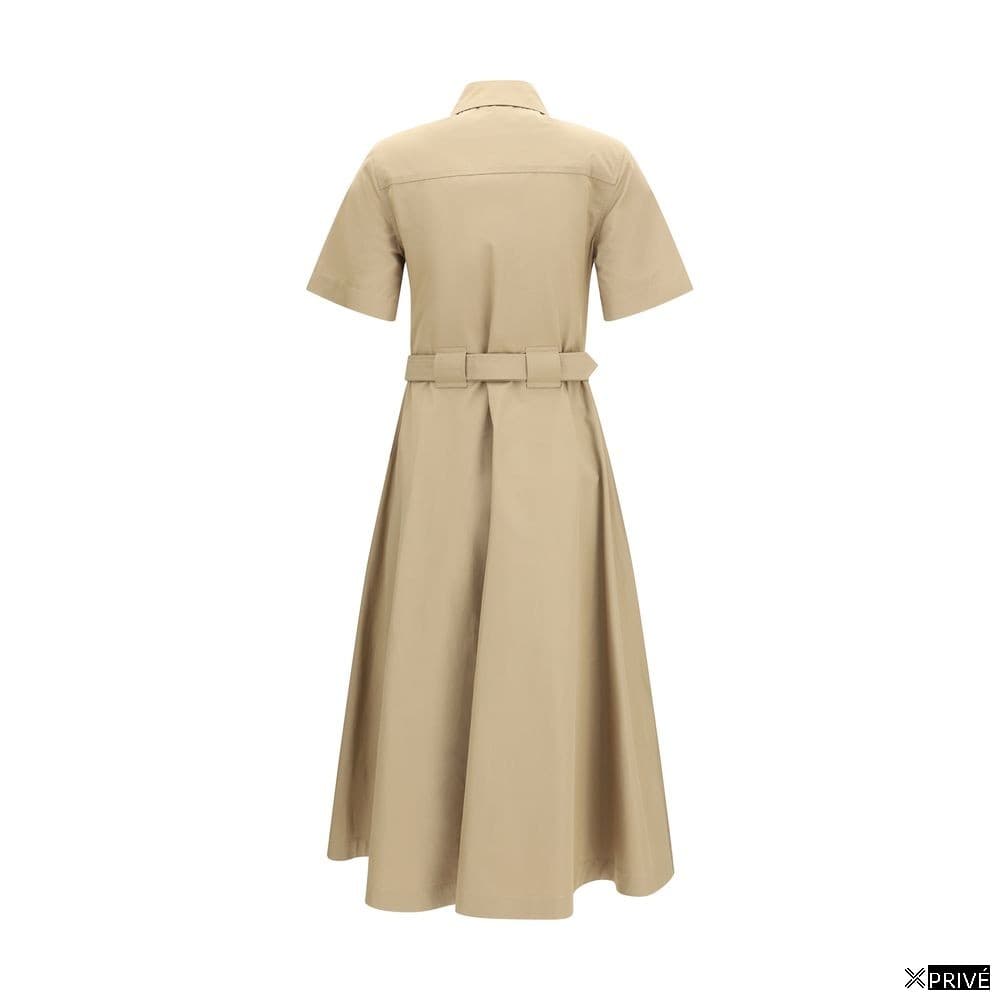 Robe beige en Coton — 2