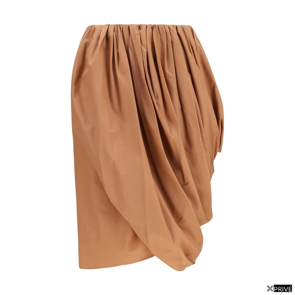 Jupe beige en Coton — 1