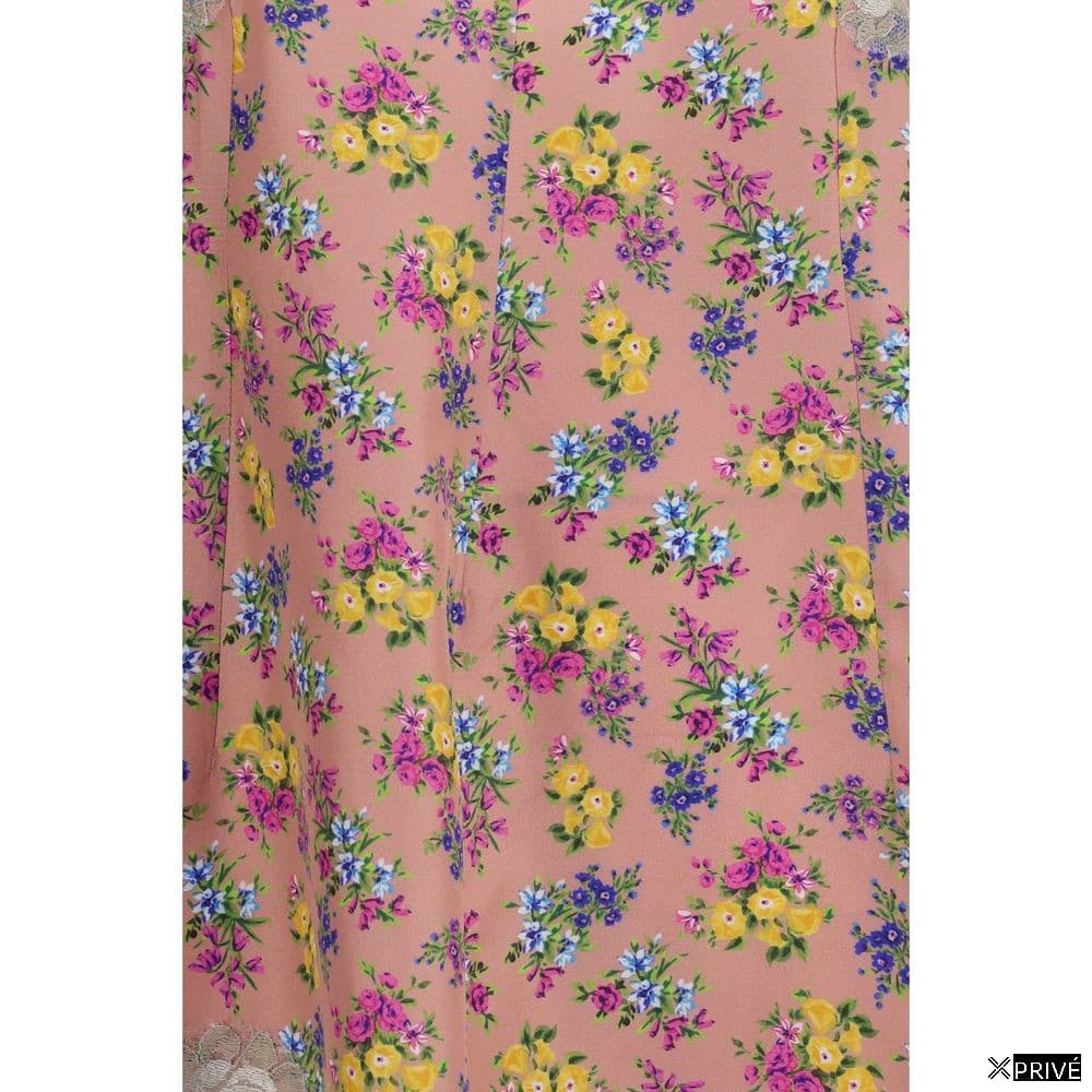 Robe multicolore en Soie — 3