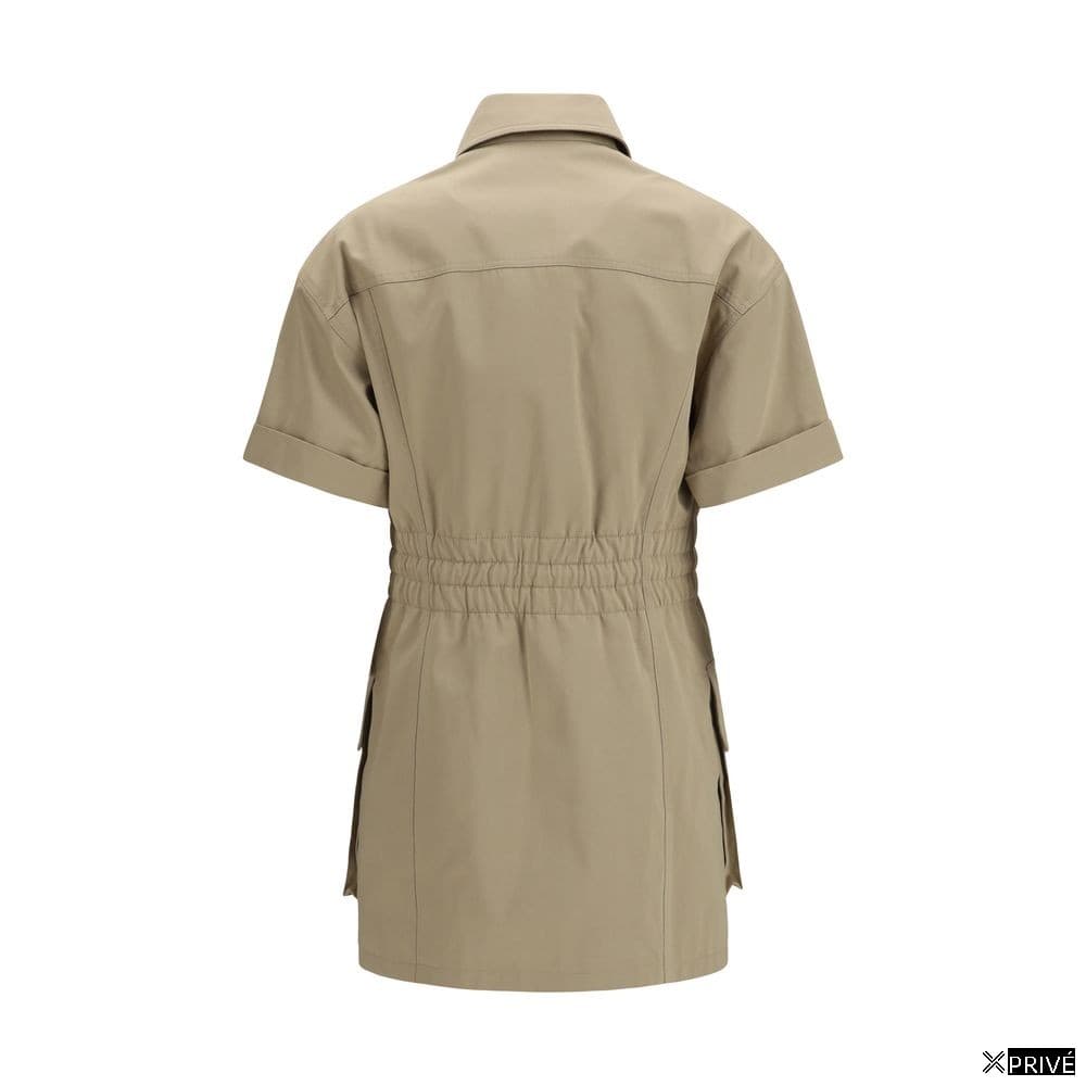 Robe beige en Coton — 2