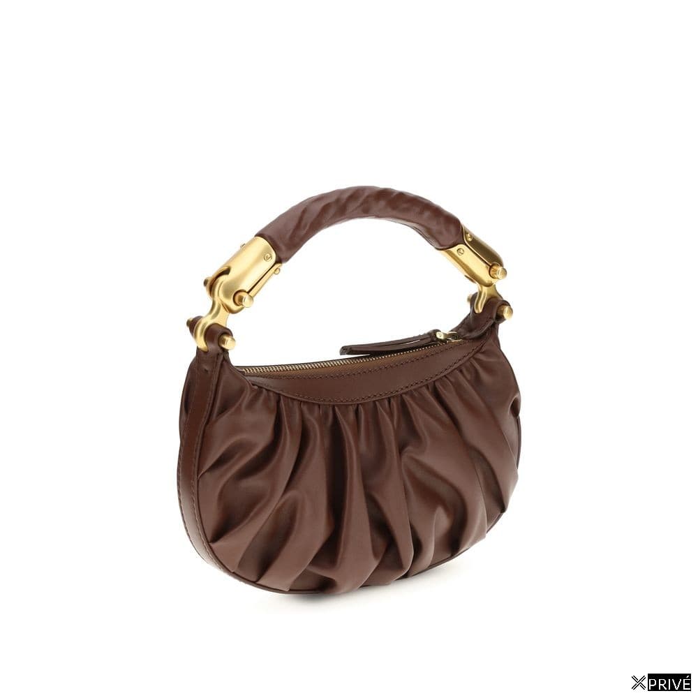 Sac bandoulière brun — 3