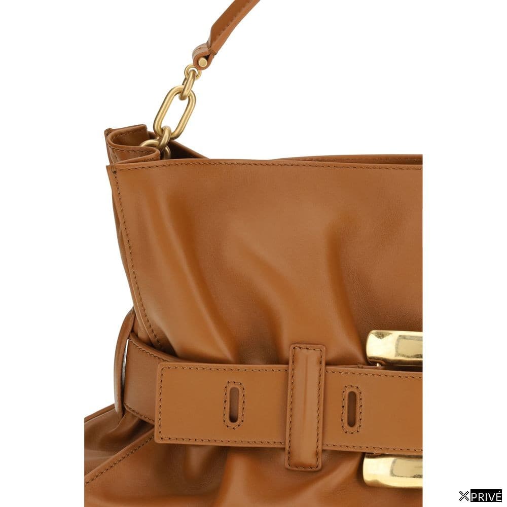 Sac bandoulière brun — 4