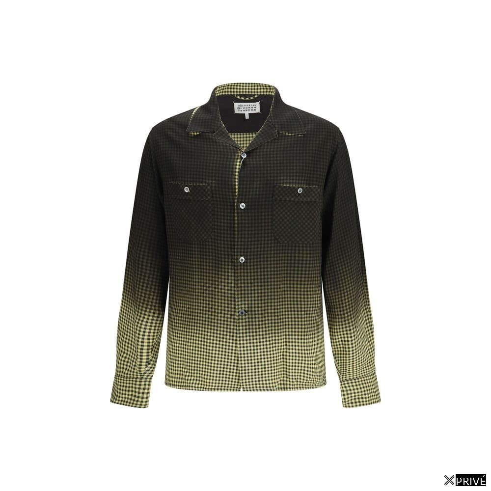 Multicolor Viscose Pattern Shirt — 1