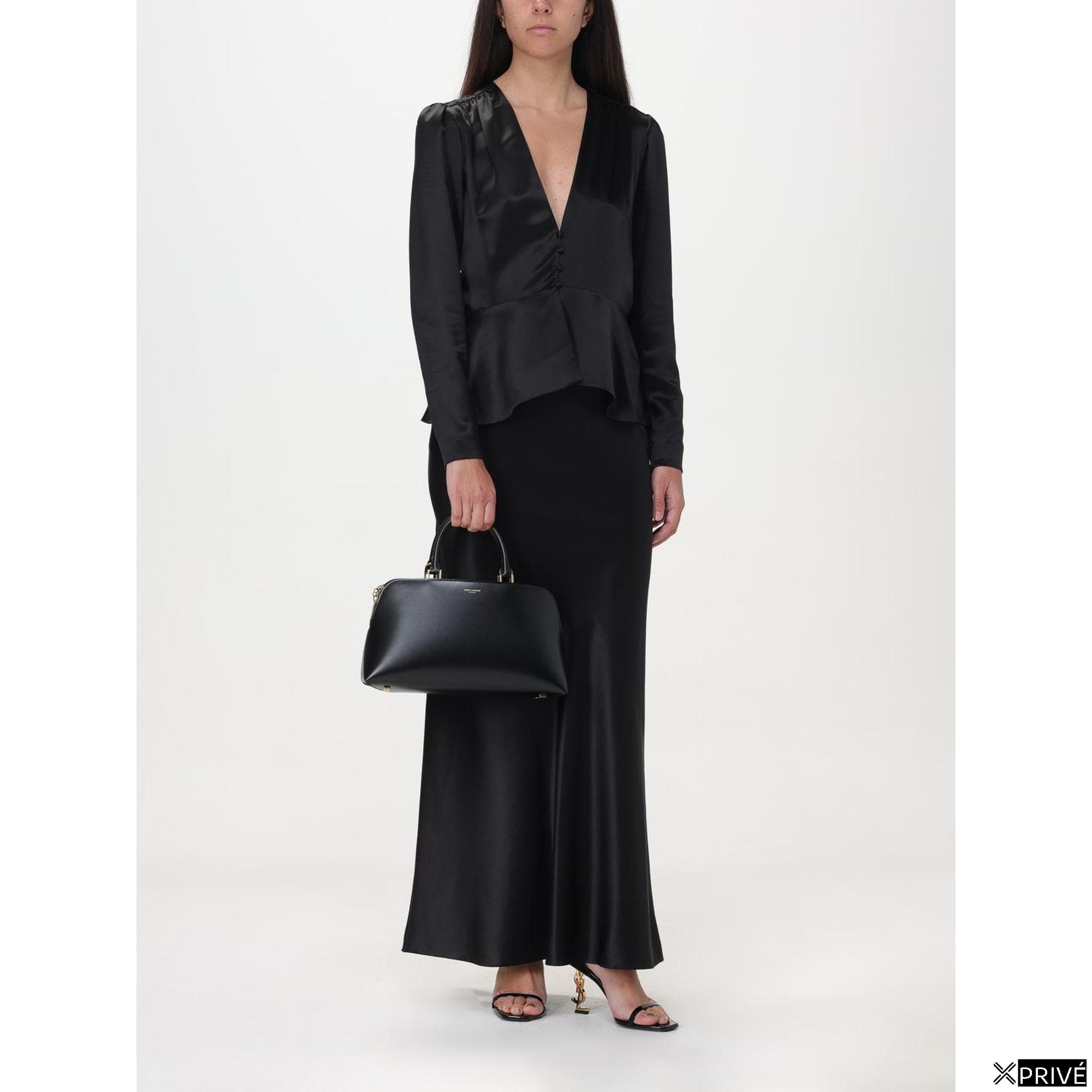 Black Leather Handbag — 2