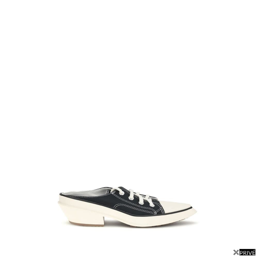 Chaussures de sport noires en Tissu