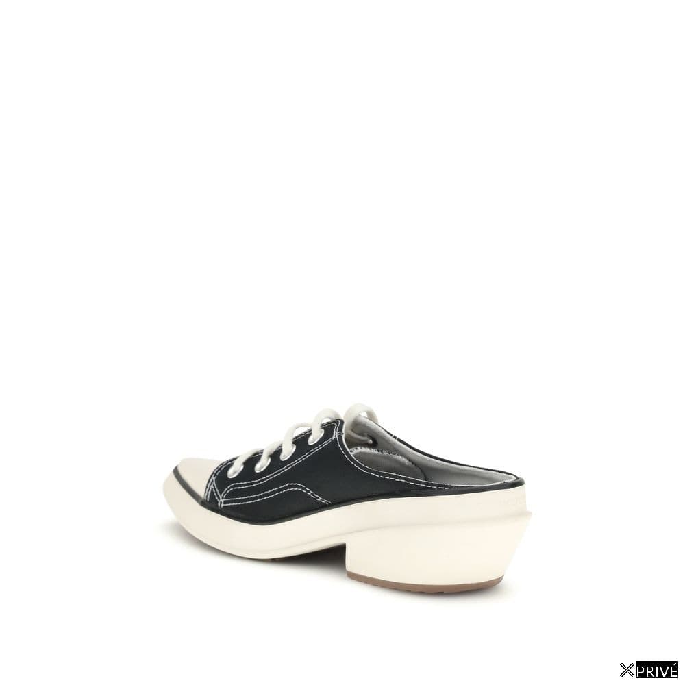 Chaussures de sport noires en Tissu — 3