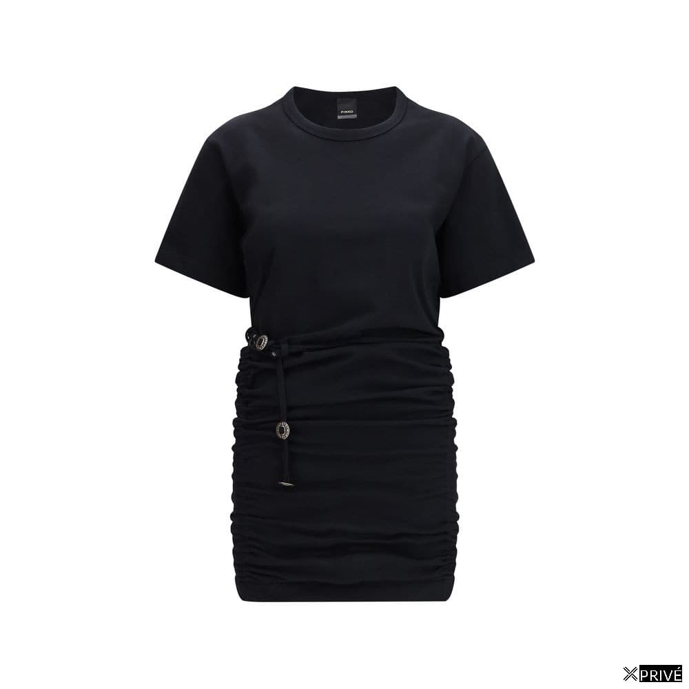 Robe noire en Coton — 1