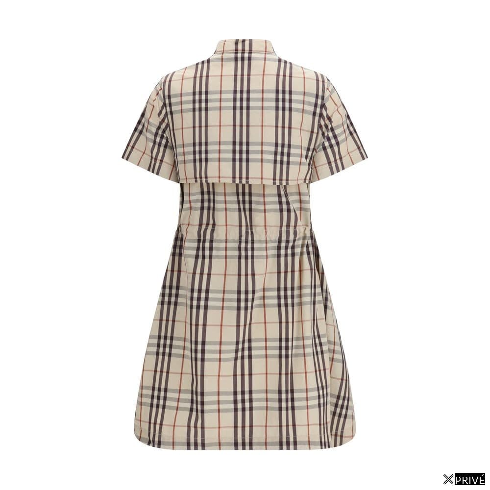 Robe beige en Coton — 2