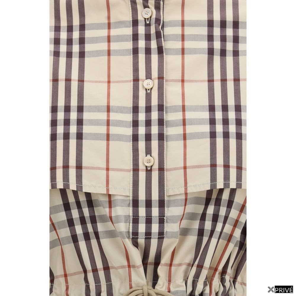 Robe beige en Coton — 3