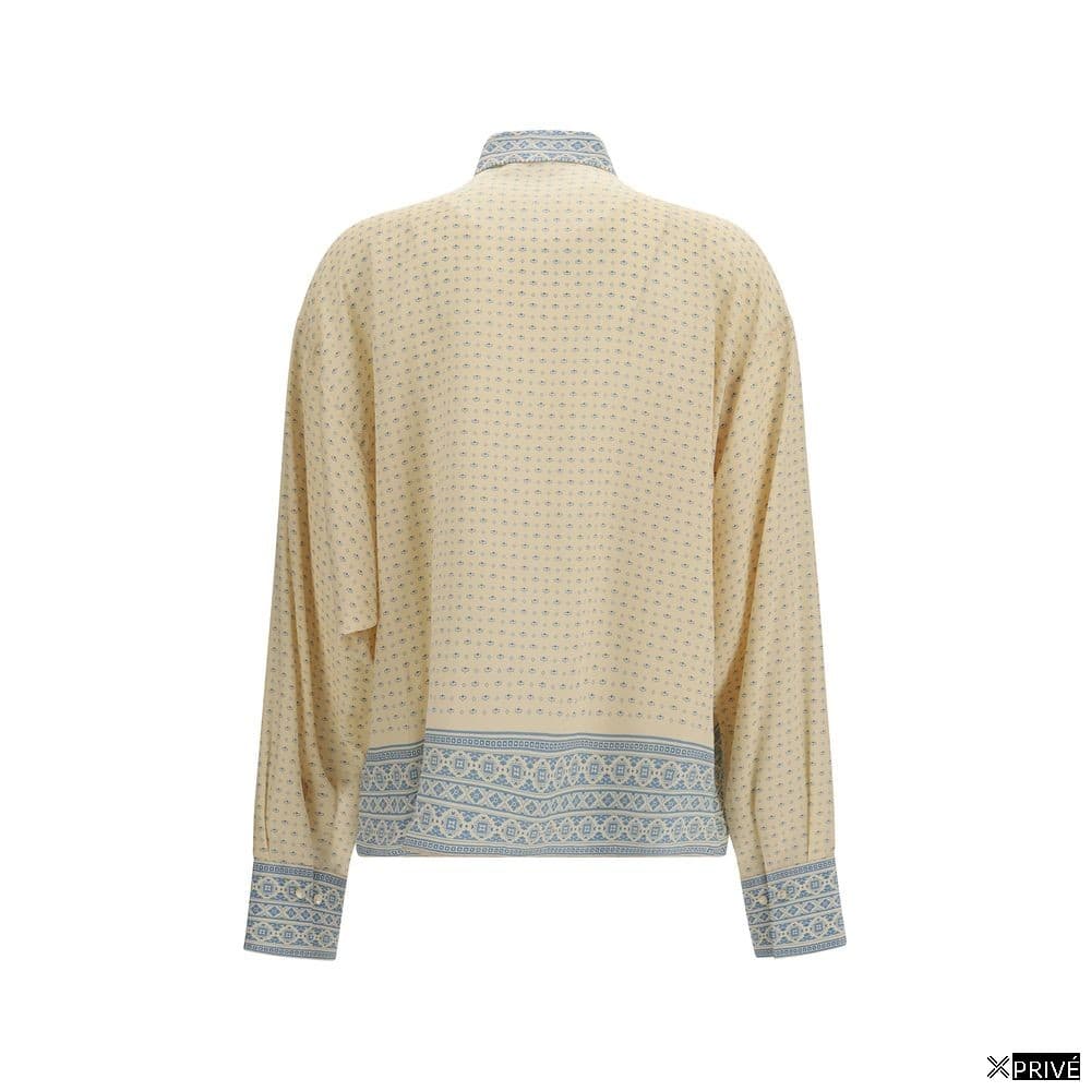 Chemise beige en Soie — 2