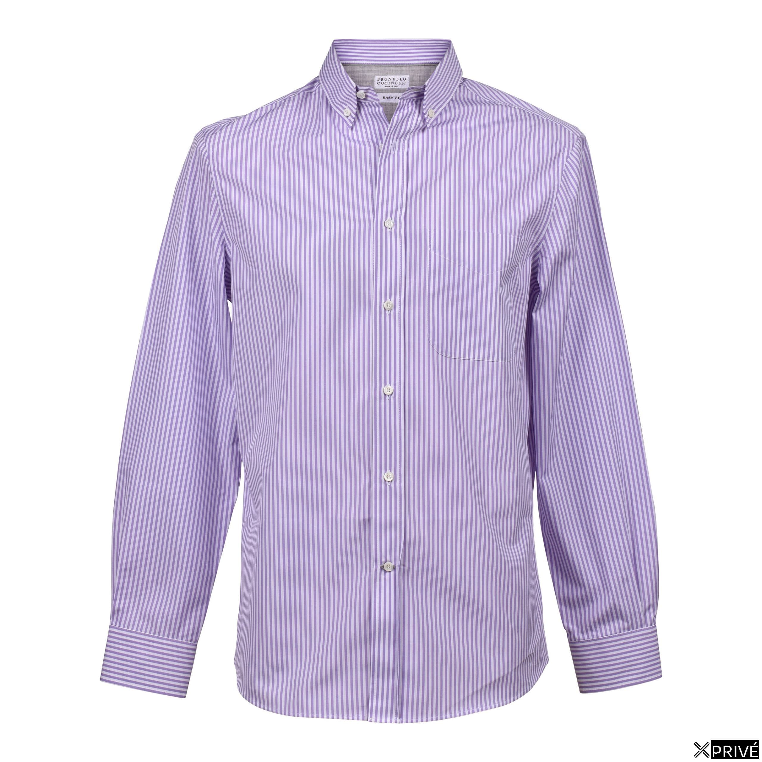 Pink Cotton Pattern Shirt — 1