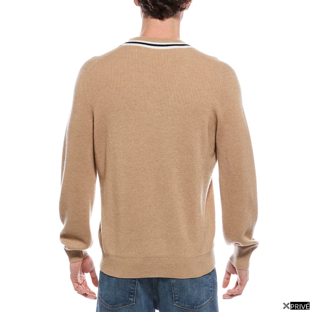 Pull brun en Cachemire — 2