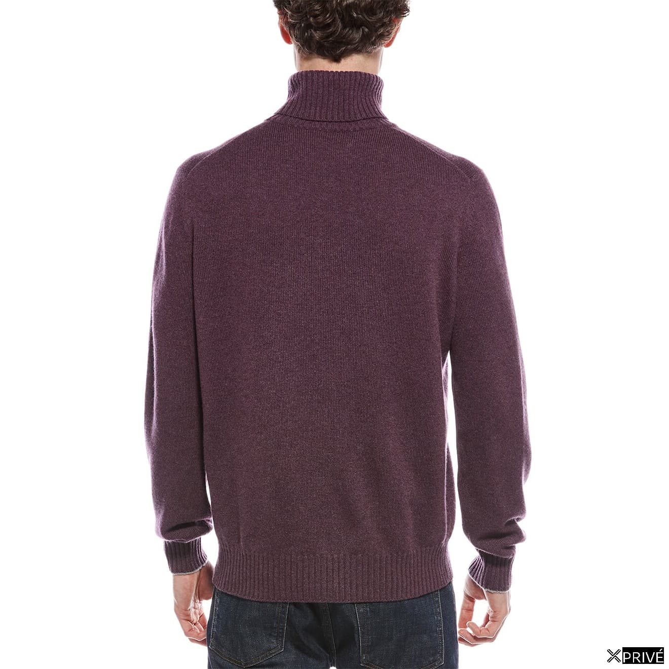 Pull brun en Cachemire — 2