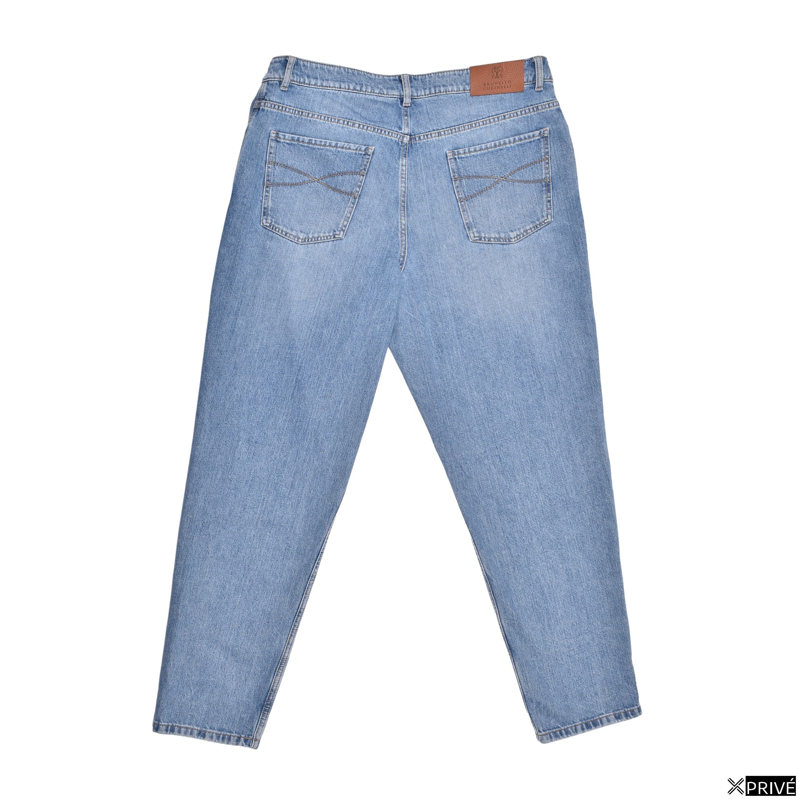 Jeans bleu en Coton — 2