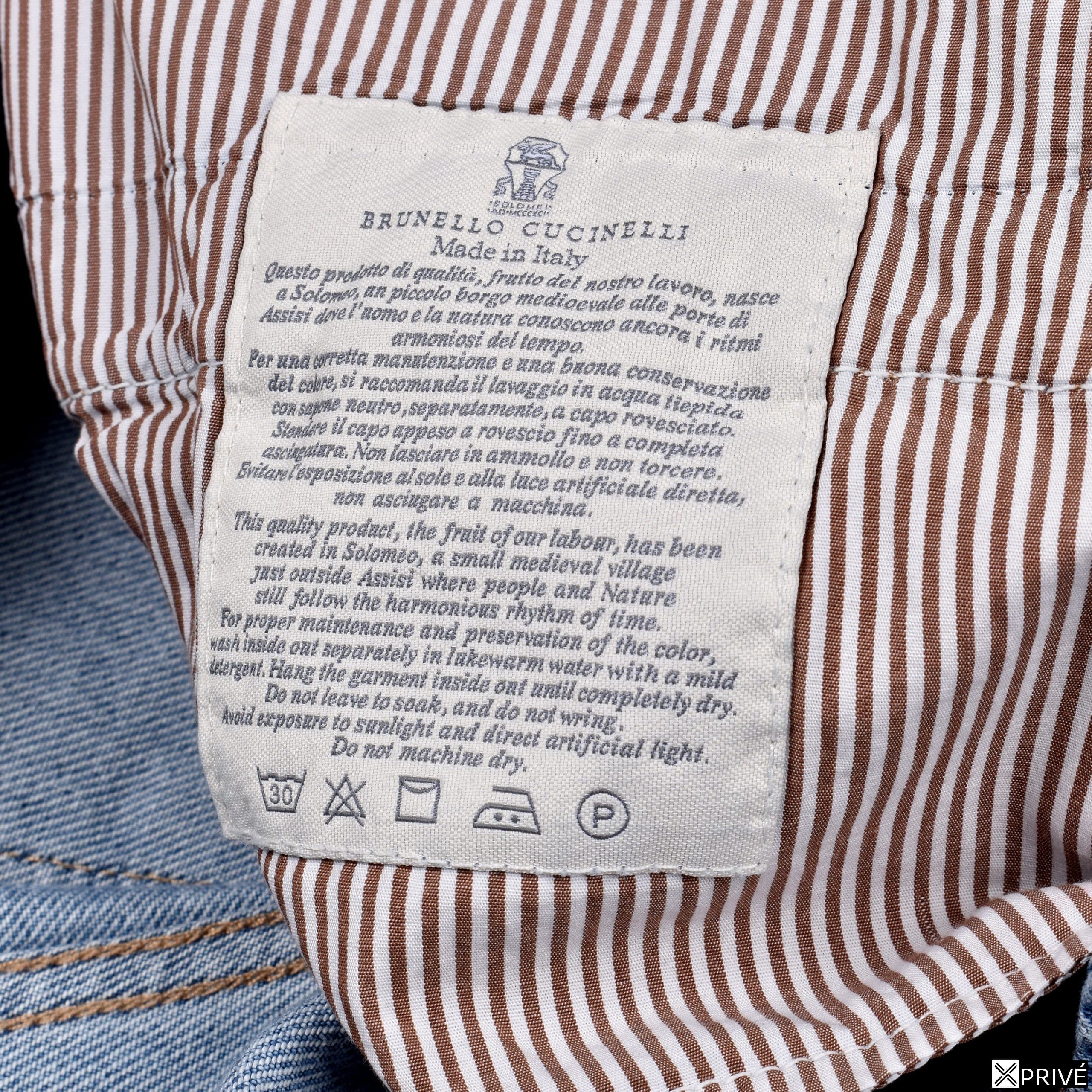 Jeans bleu en Coton — 5