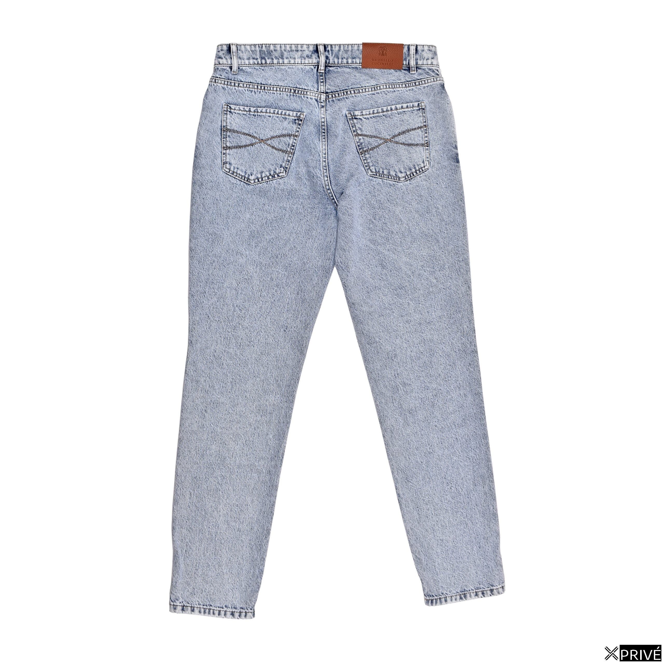 Jeans bleu en Coton — 2