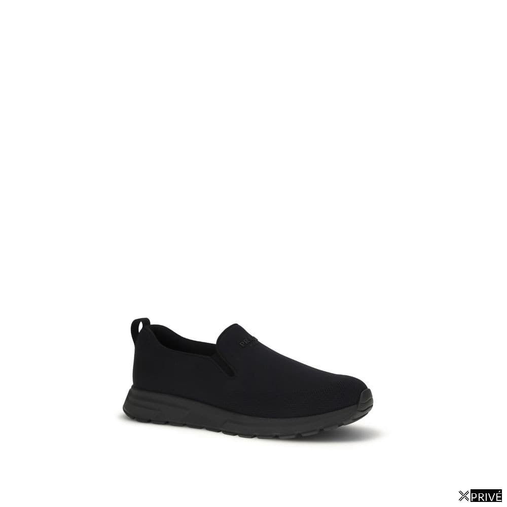 Chaussures de sport noires en Tissu — 2