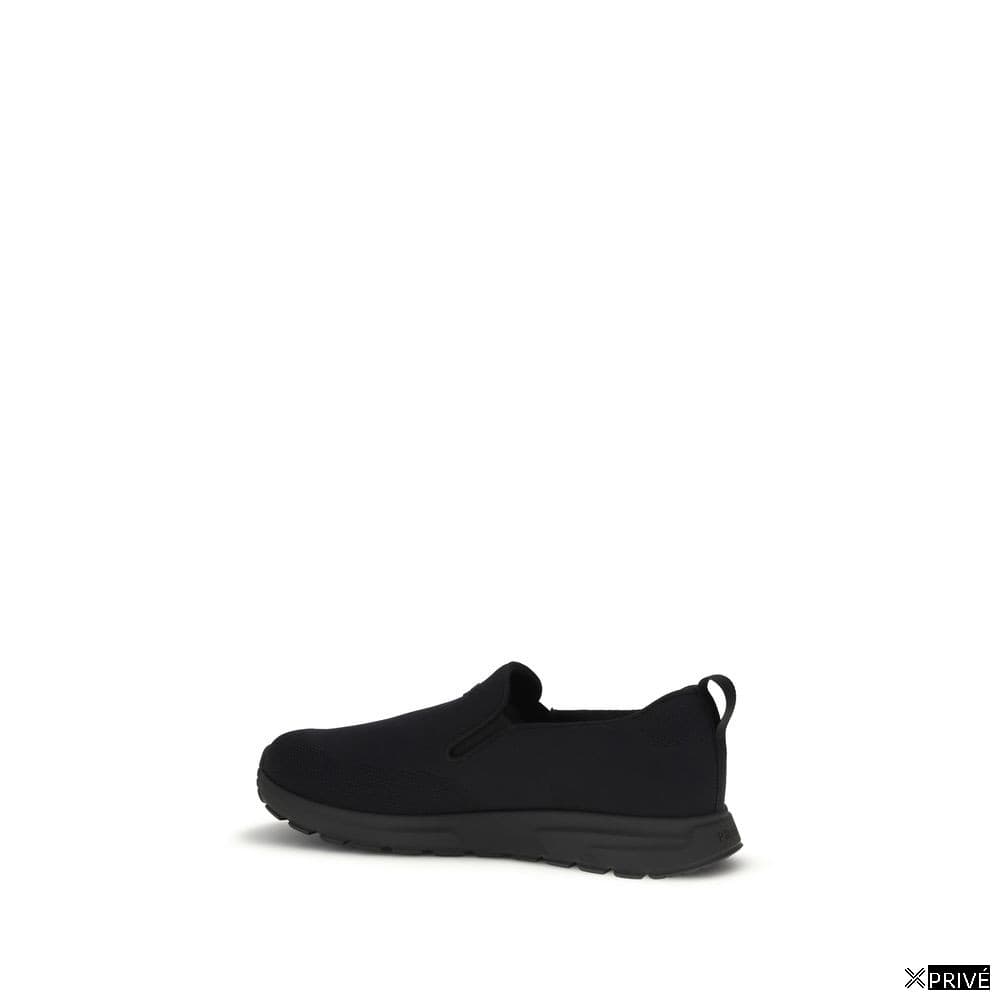 Chaussures de sport noires en Tissu — 3