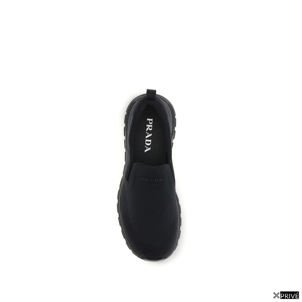 Chaussures de sport noires en Tissu — 4