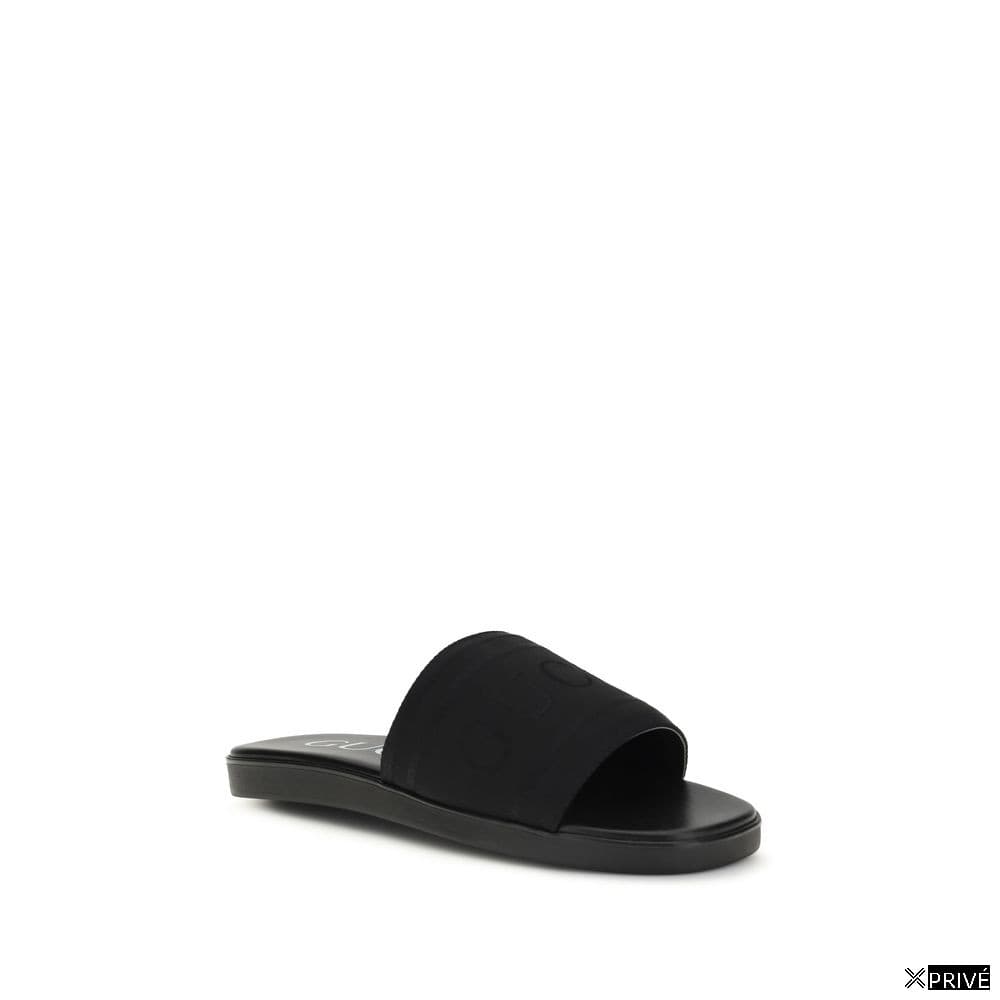 Sandales noires en Tissu — 2
