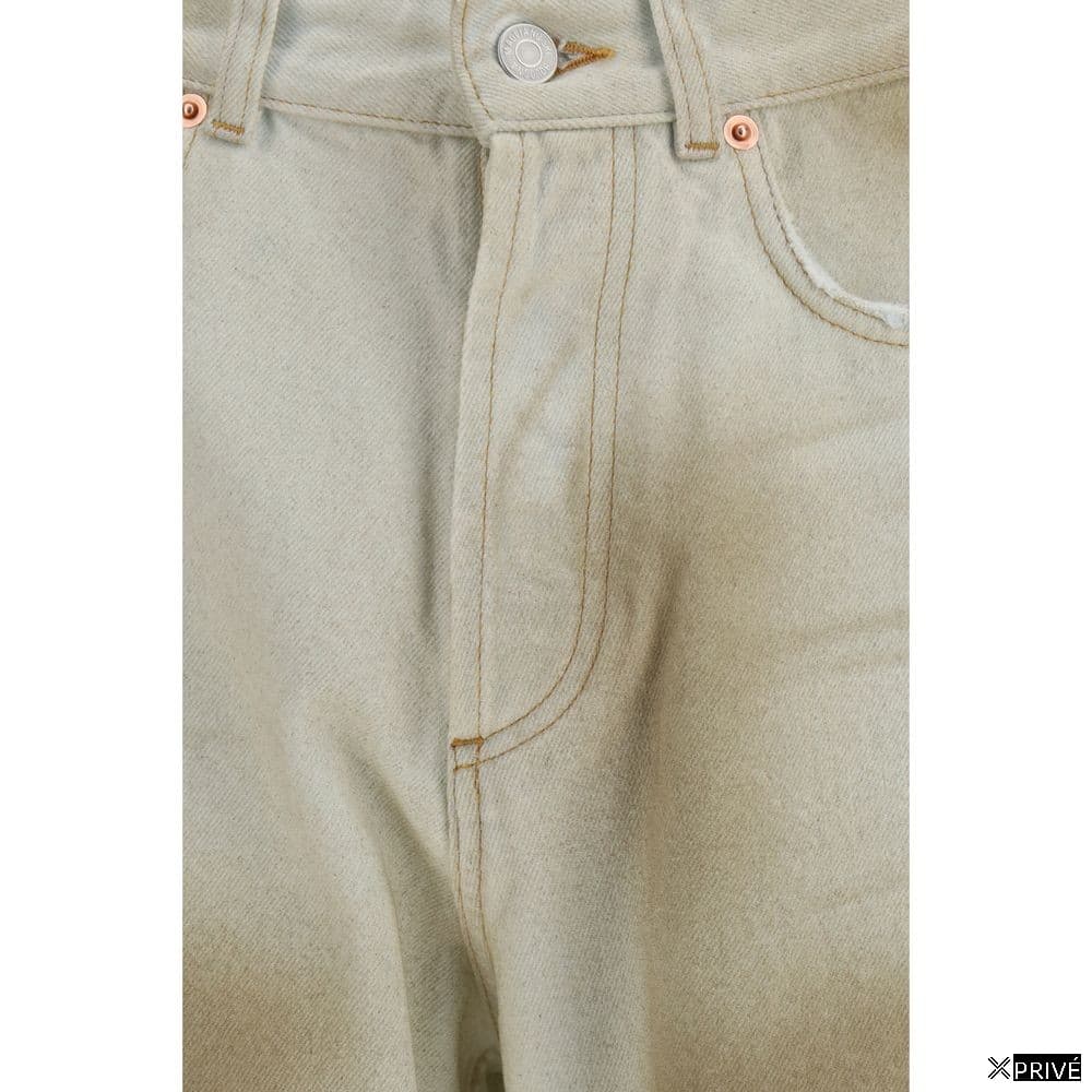 Jeans beige en Coton — 3