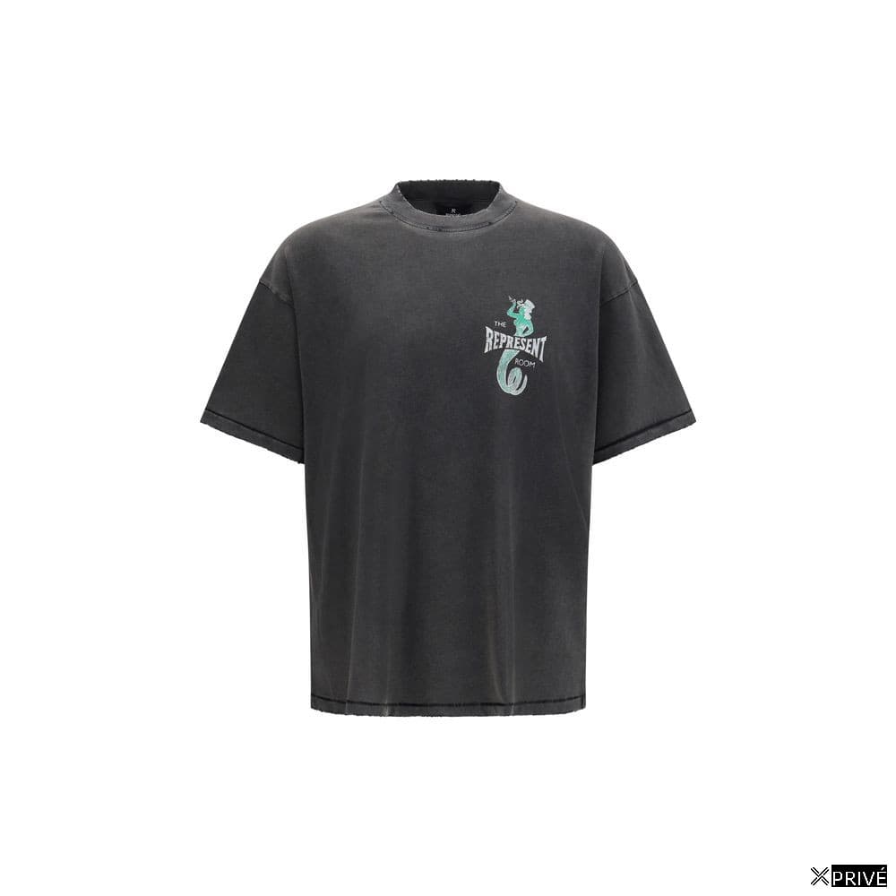 T-shirt gris en Coton — 1