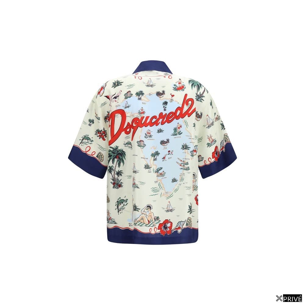 Chemise multicolore en Soie — 2