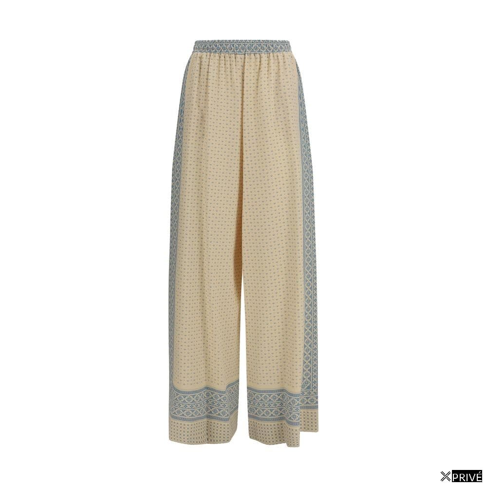 Jeans beige en Soie — 1