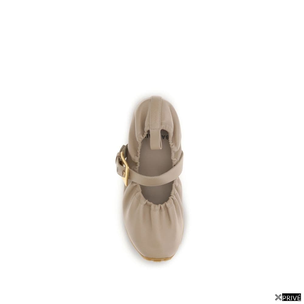 Chaussures plates beiges — 4
