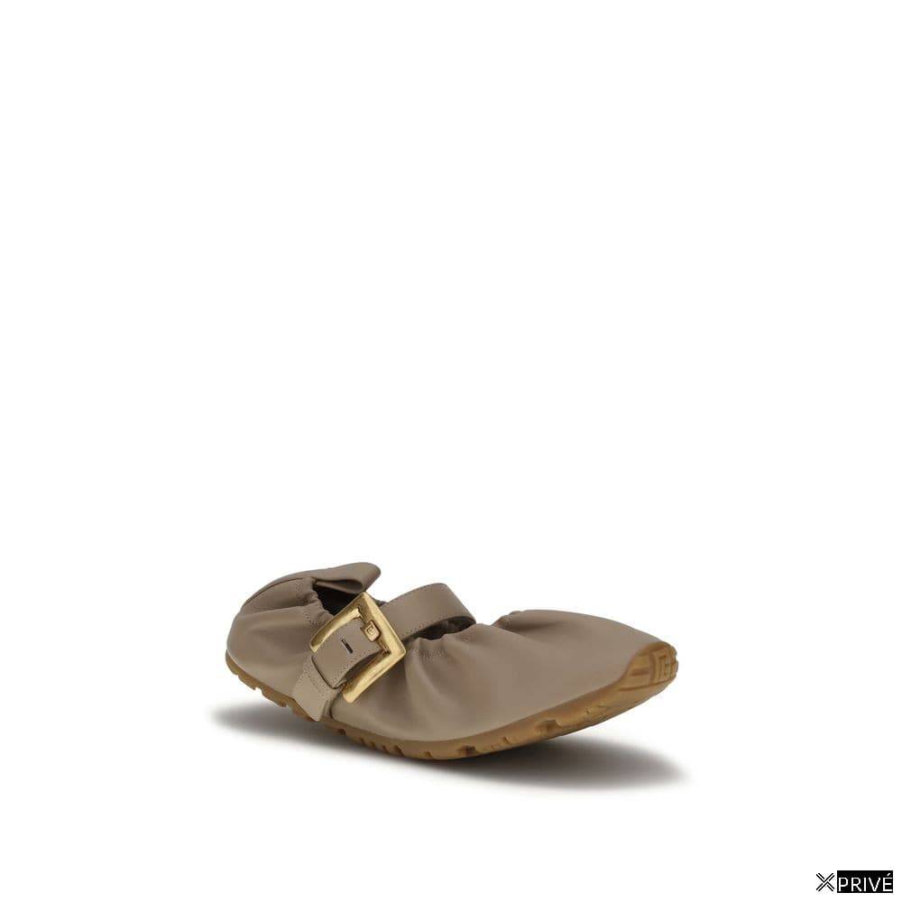 Chaussures plates beiges — 2