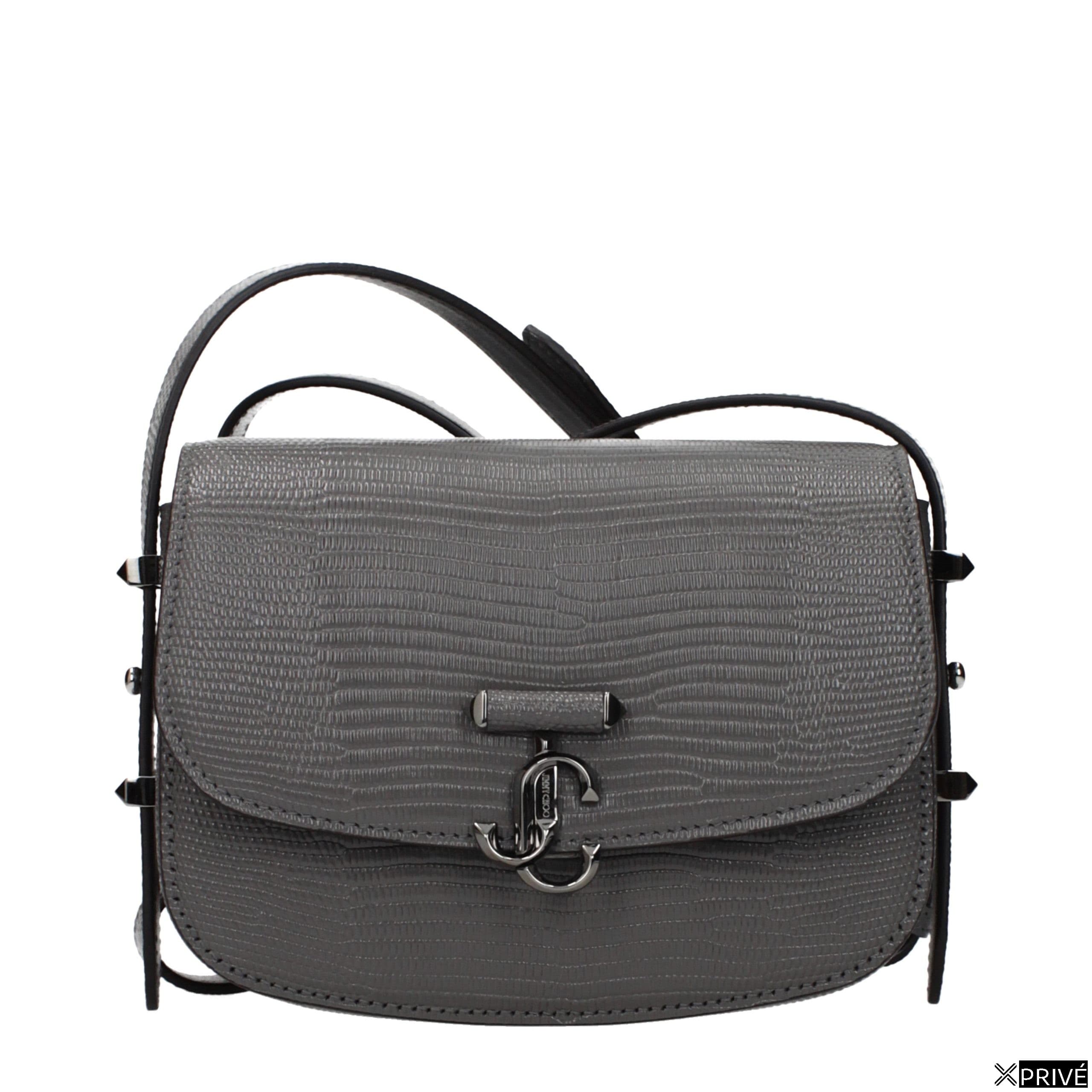 Sac bandoulière gris en Cuir — 1