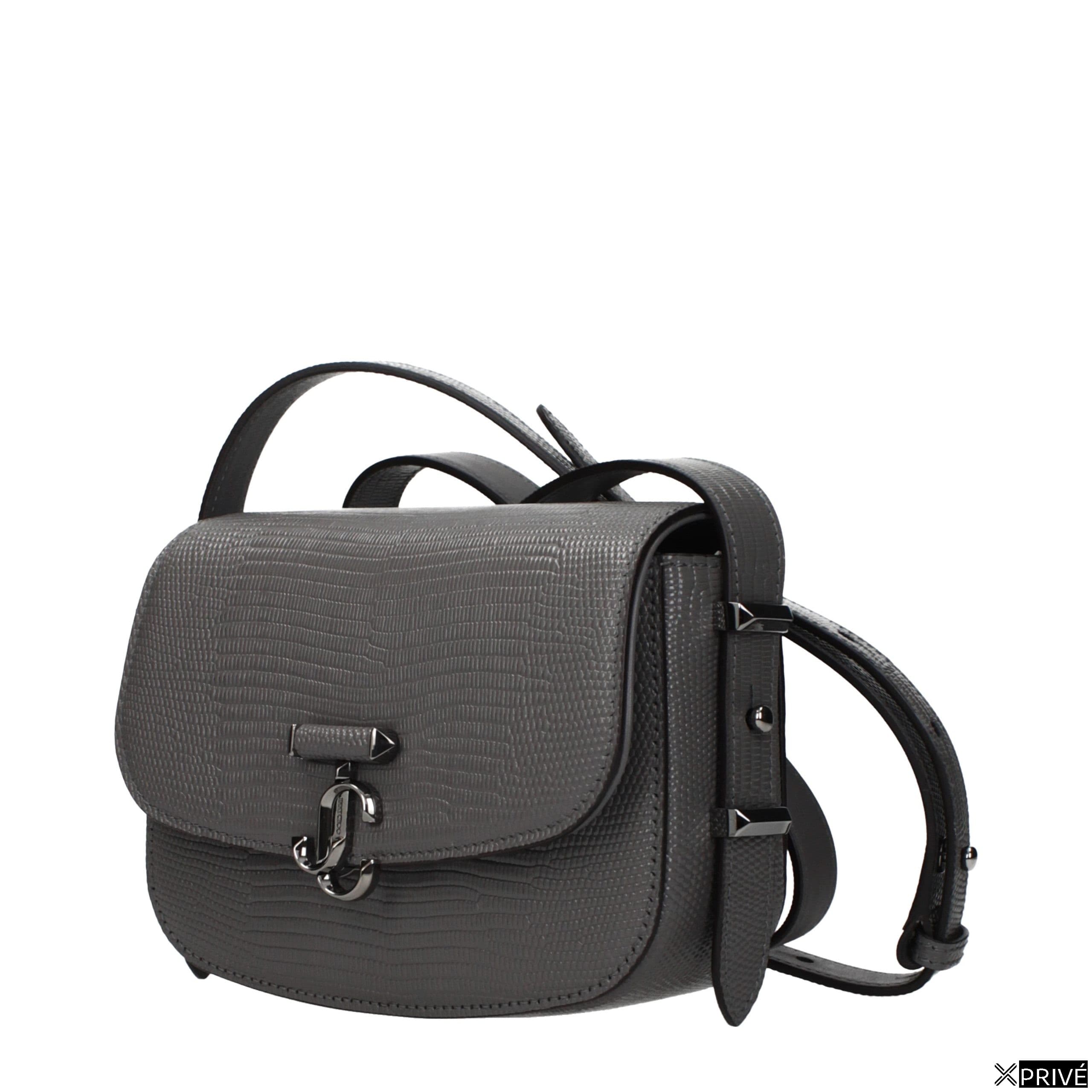 Sac bandoulière gris en Cuir — 2