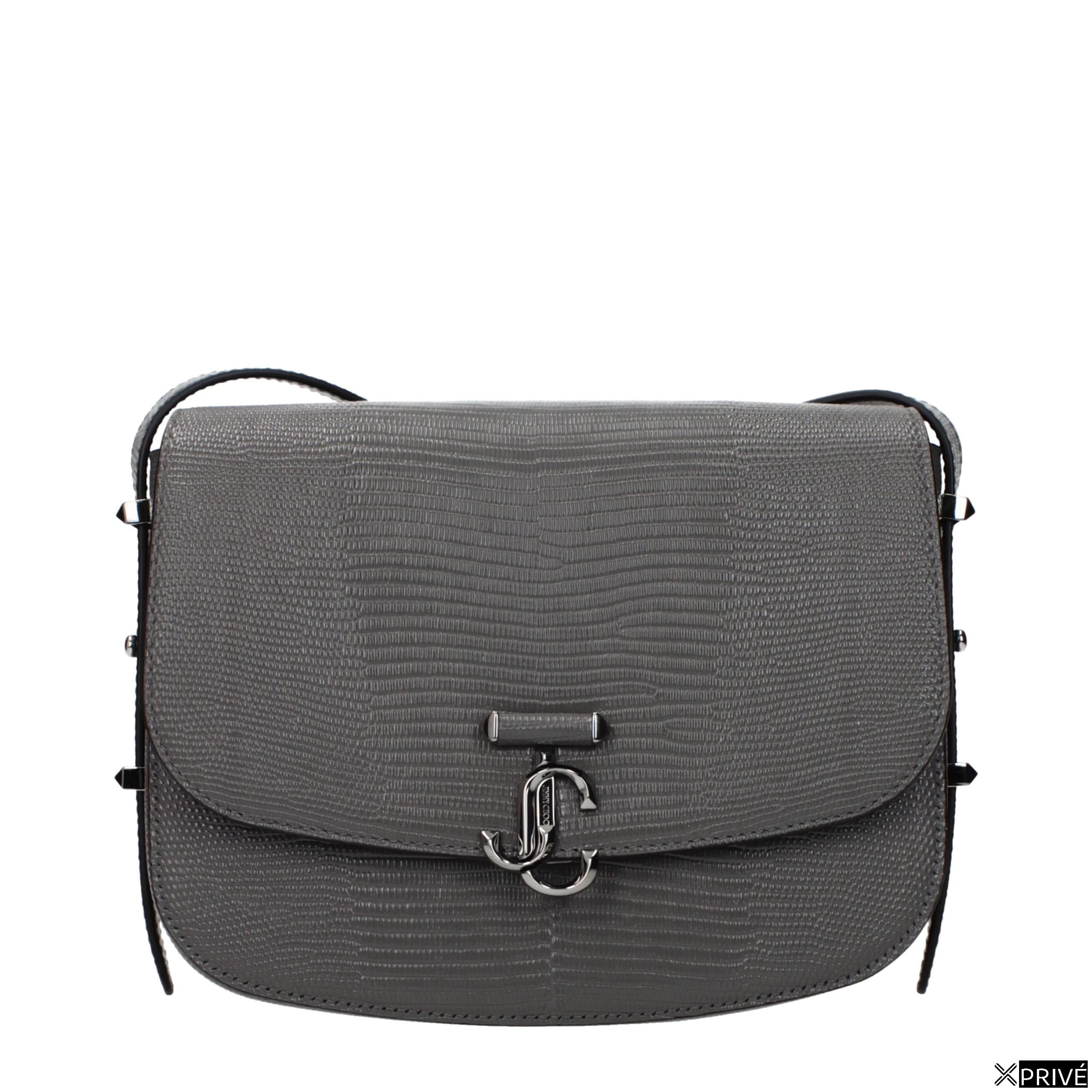 Sac porté croisé gris en Cuir — 1