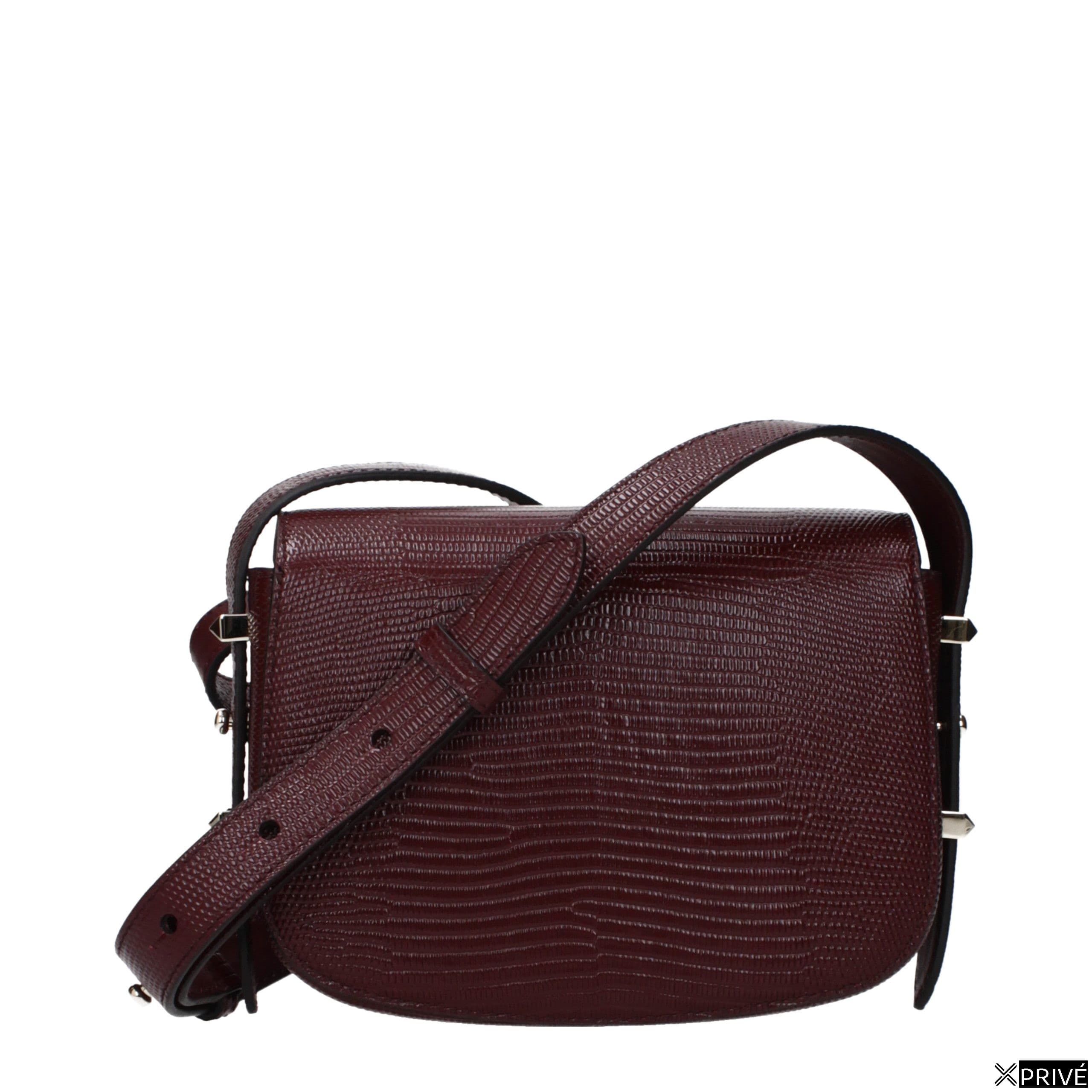 Sac bandoulière rouge en Cuir — 3