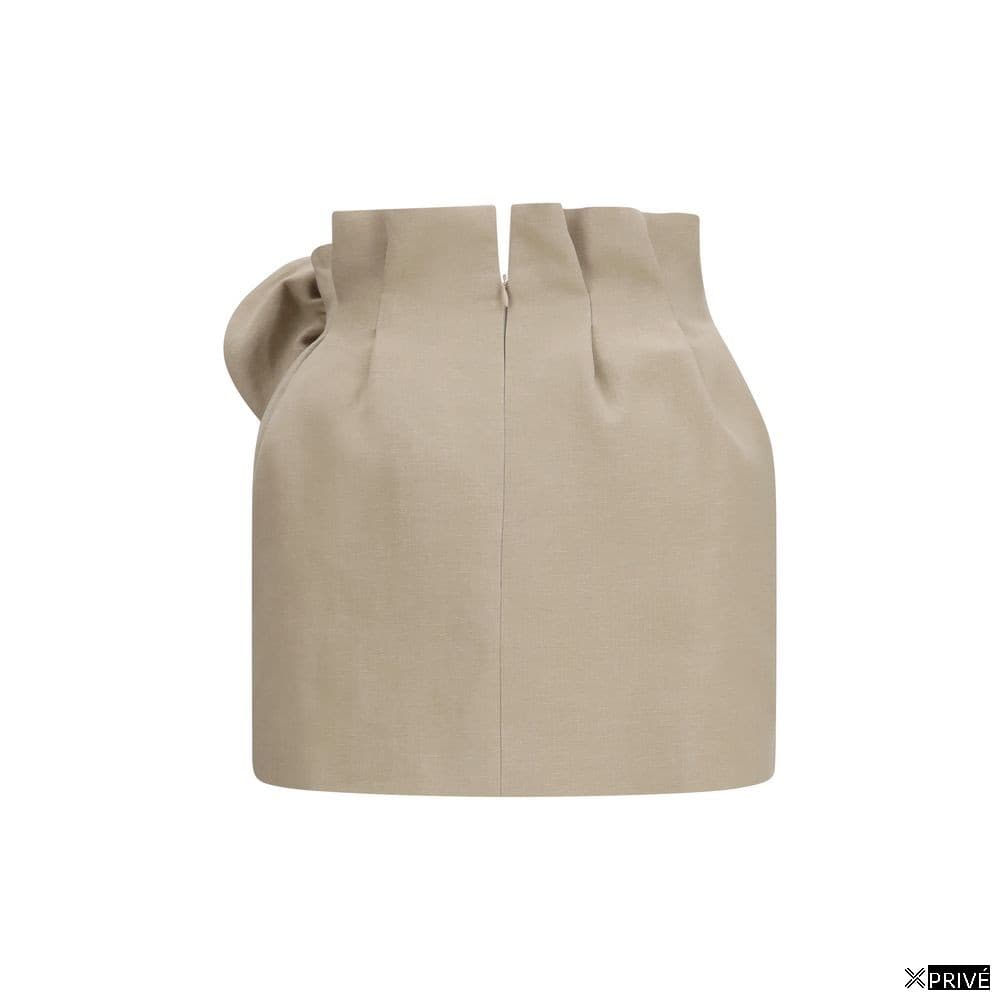 Jupe beige en Lin — 2
