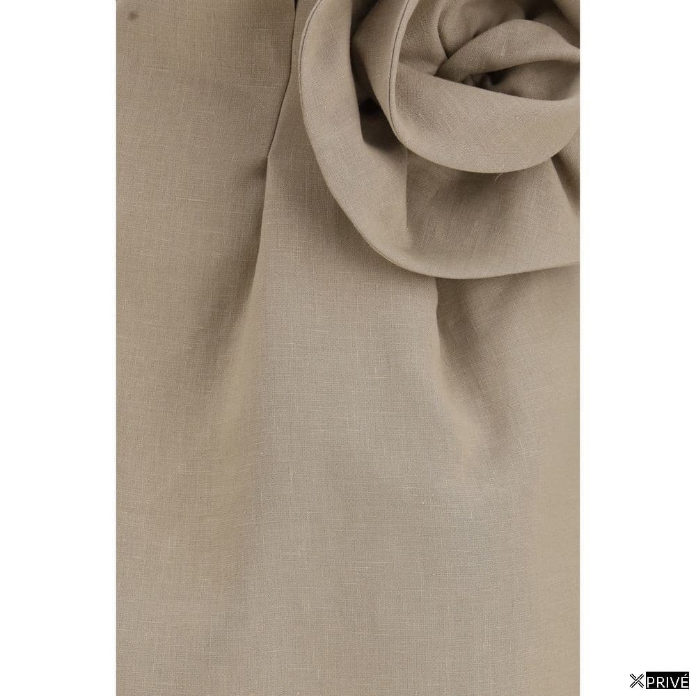 Jupe beige en Lin — 3
