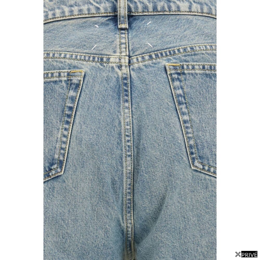 Jeans bleu en Coton — 3