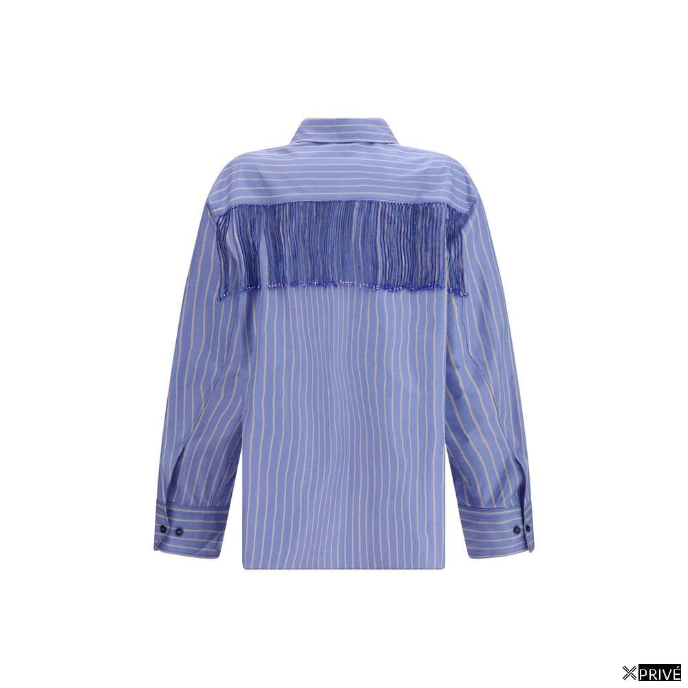 Top bleu en Coton — 2