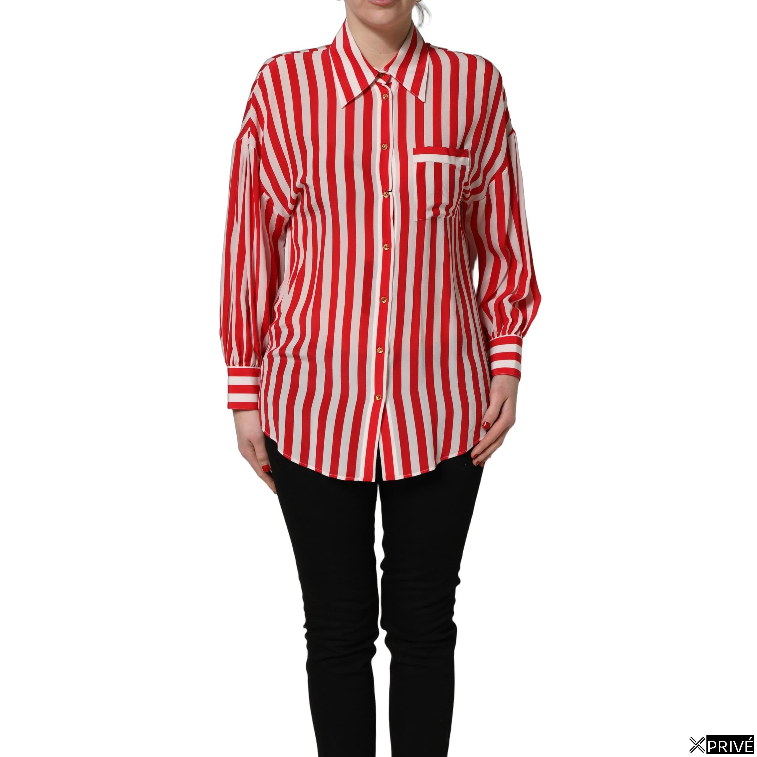 Top blanc et rouge — 1