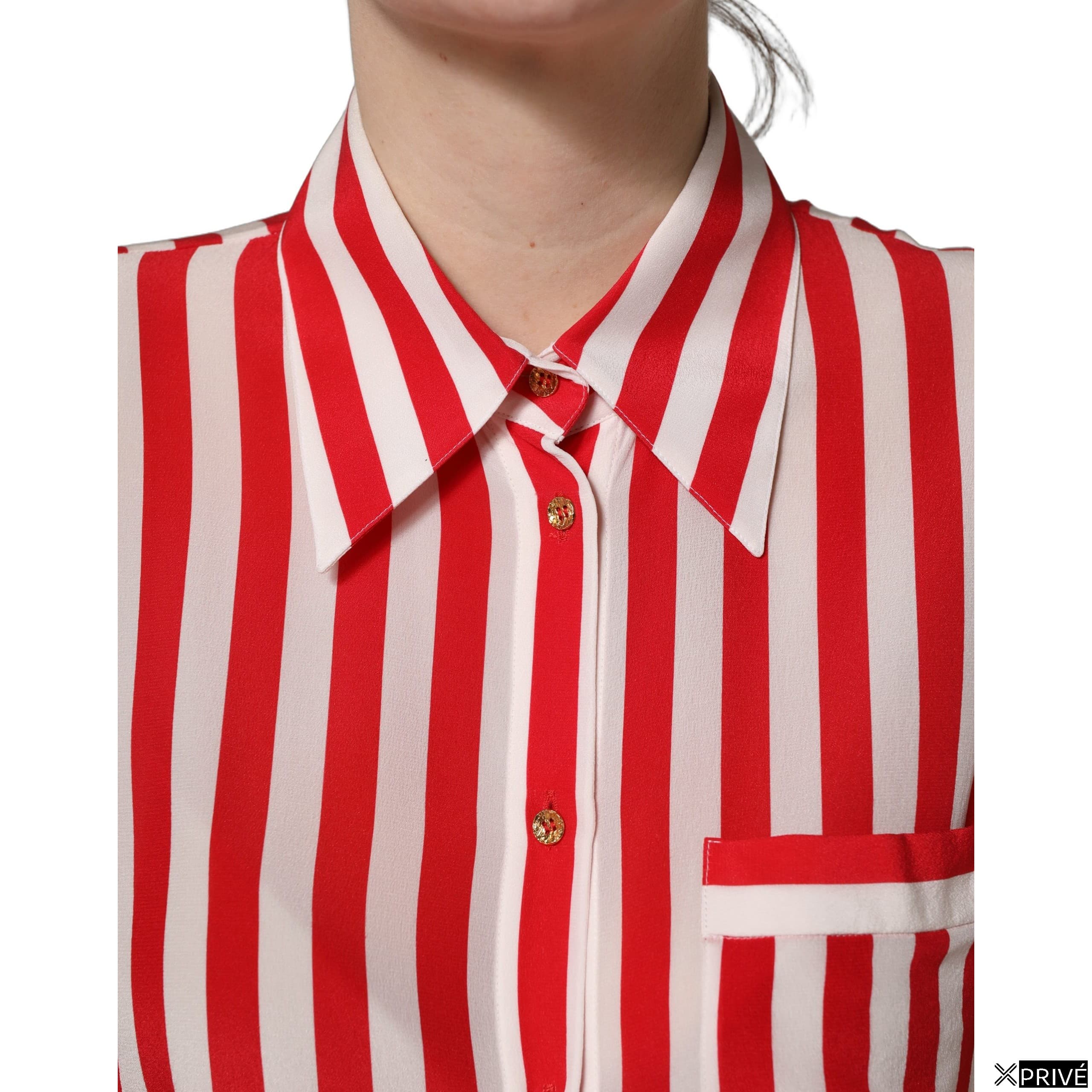 Top blanc et rouge — 5