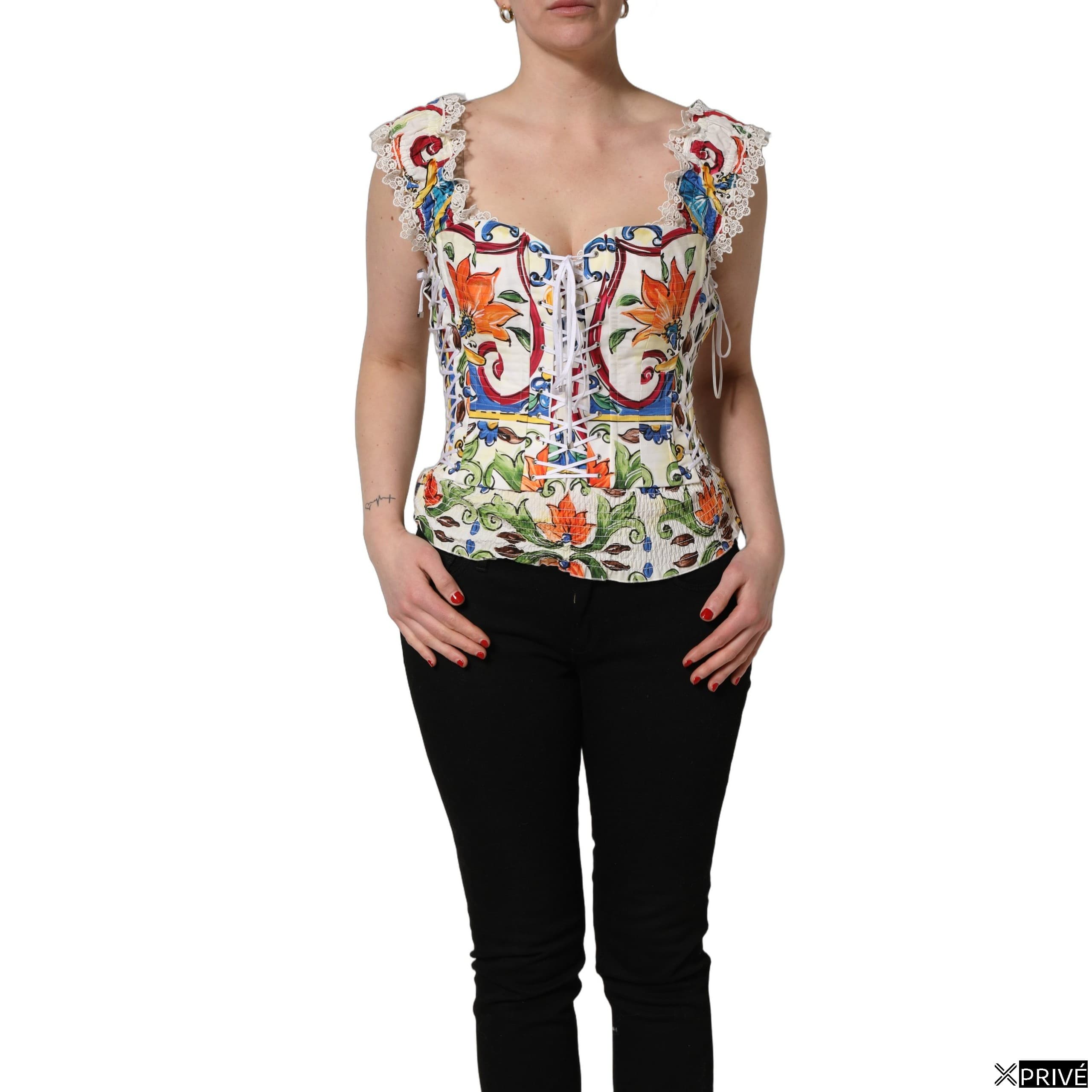 Top multicolore — 1