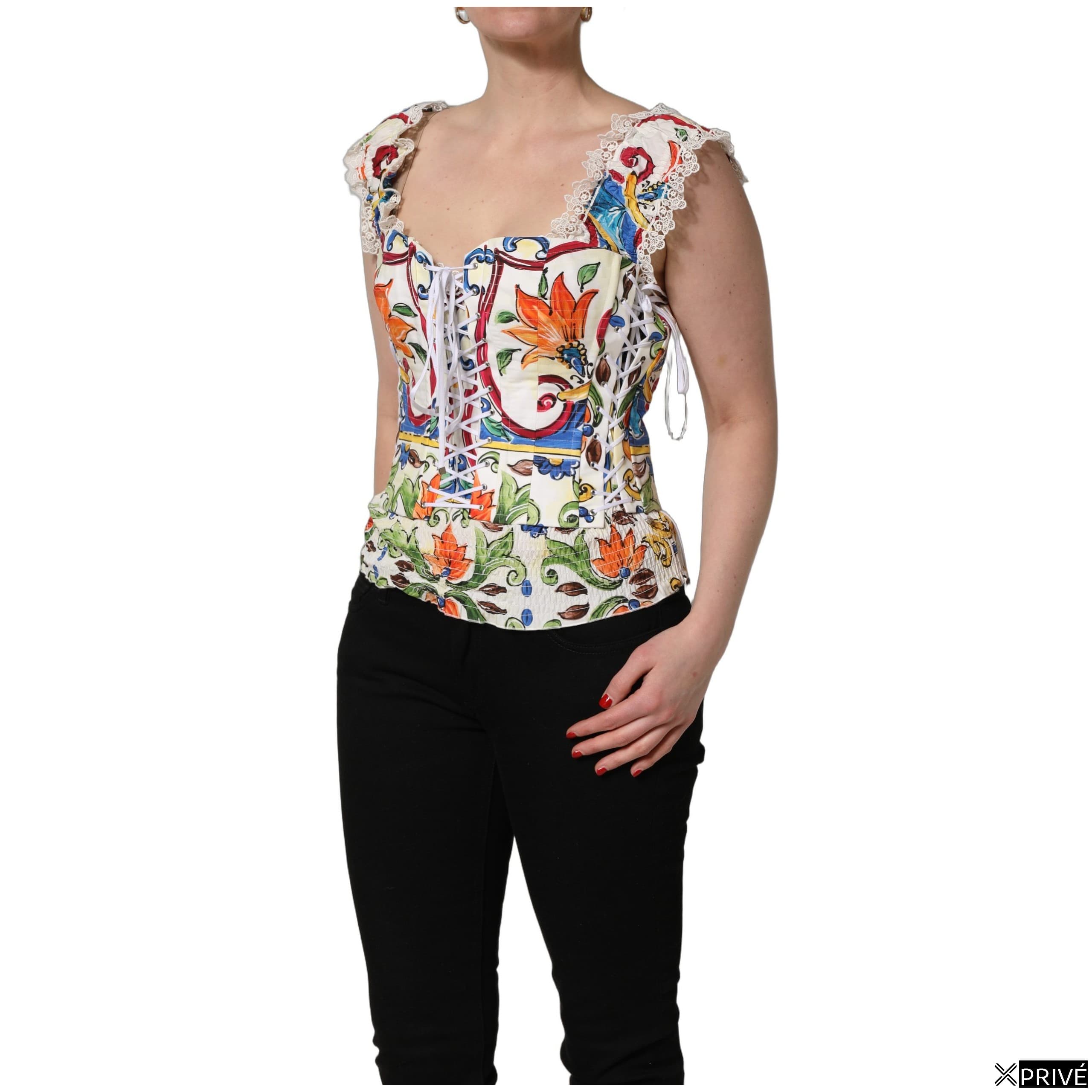 Top multicolore — 3